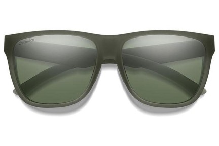 Ochelari de soare Smith LOWDOWNXL2 B59/L7 Polarized Pătrați Verzi