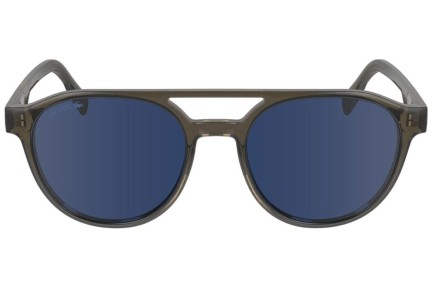 Ochelari de soare Lacoste L6008S 210 Pilot Maro