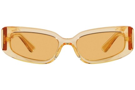 Ochelari de soare Dolce & Gabbana DG4445 3046/7 Cat Eye Portocalii