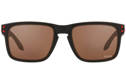 Ochelari de soare Oakley Holbrook OO9102 9102Q9 Pătrați Negri