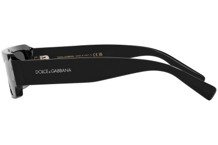 Ochelari de soare Dolce & Gabbana DG4458 501/87 Dreptunghiulari Negri