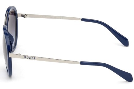 Ochelari de soare Guess GU9200 90W Pilot Albaștri