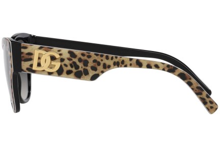 Ochelari de soare Dolce & Gabbana DG4449 31638G Cat Eye Havana