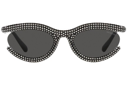 Ochelari de soare Swarovski SK6006 100187 Ovali Negri