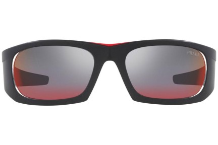 Ochelari de soare Prada Linea Rossa PS02YS 1BO08F Dreptunghiulari Negri