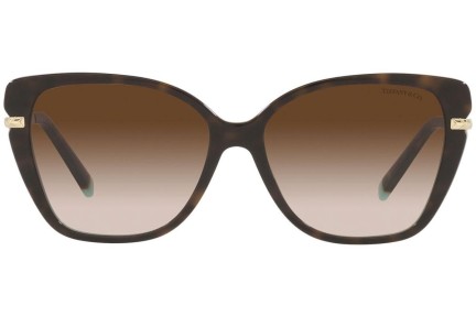 Ochelari de soare Tiffany & Co. TF4190 81343B Cat Eye Havana