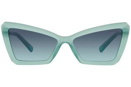 Ochelari de soare Tiffany & Co. TF4203 83739S Cat Eye Albaștri