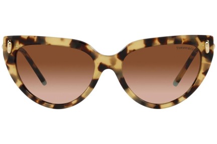 Ochelari de soare Tiffany & Co. TF4195 80643B Cat Eye Havana