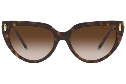 Ochelari de soare Tiffany & Co. TF4195 80153B Cat Eye Havana