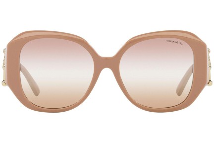 Ochelari de soare Tiffany & Co. TF4207B 8382EL Pătrați Maro