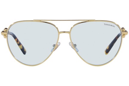 Ochelari de soare Tiffany & Co. TF3092 6176MF Pilot Aurii