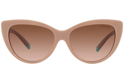 Ochelari de soare Tiffany & Co. TF4196 83523B Cat Eye Maro