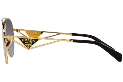 Ochelari de soare Prada PR73ZS 5AK5W1 Polarized Pilot Aurii