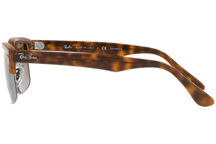 Ochelari de soare Ray-Ban Clubmaster Square RB4190 878/M2 Browline Havana