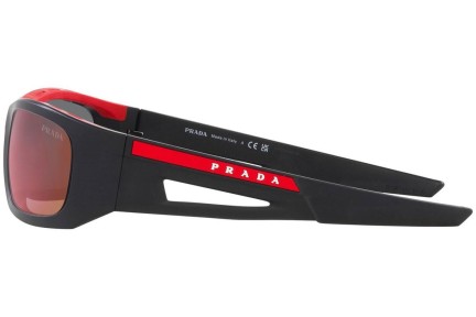 Ochelari de soare Prada Linea Rossa PS02YS 1BO08F Dreptunghiulari Negri