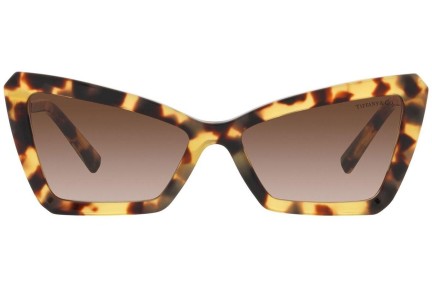 Ochelari de soare Tiffany & Co. TF4203 80643B Cat Eye Havana