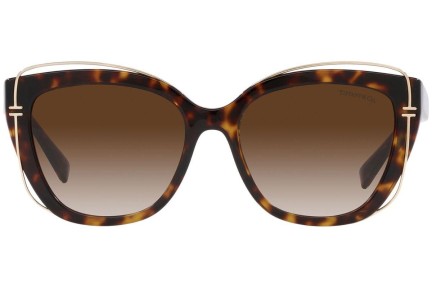 Ochelari de soare Tiffany & Co. TF4148 83633B Cat Eye Havana