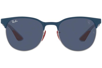 Ochelari de soare Ray-Ban RB8327M F07280 Rotunzi Albaștri