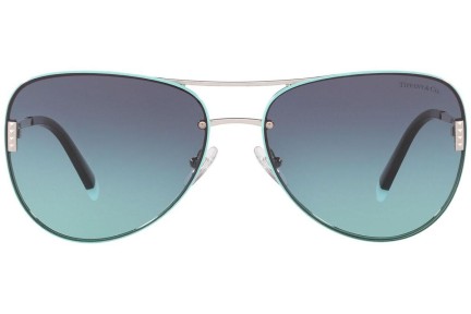 Ochelari de soare Tiffany & Co. TF3066 60019S Pilot Argintii