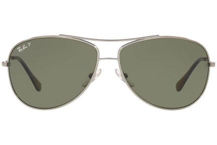 Ochelari de soare Ray-Ban RB3293 004/9A Polarized Pilot Argintii