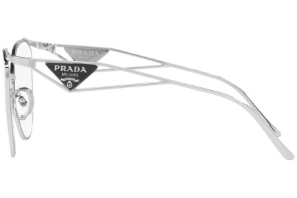 Ochelari de soare Prada PR50ZS 1BC08N Cat Eye Argintii