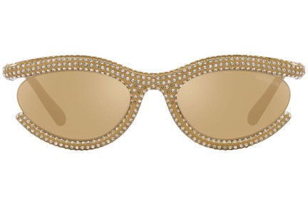 Ochelari de soare Swarovski SK6006 1022D8 Ovali Aurii