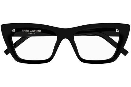 Ochelari Saint Laurent SL276MICAOPT 003 Cat Eye Negri