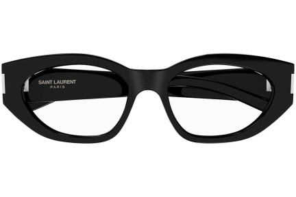 Ochelari Saint Laurent SL638OPT 001 blue-light [non-prescription] Cat Eye Negri