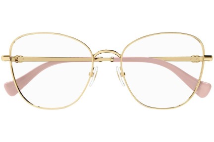 Ochelari Gucci GG1418O 003 Cat Eye Aurii