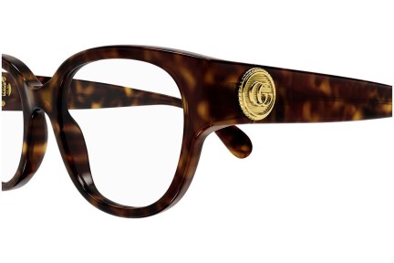 Ochelari Gucci GG1411O 005 Ovali Havana