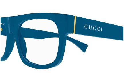 Ochelari Gucci GG1137O 004 Flat Top Albaștri