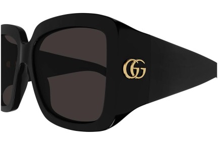 Ochelari de soare Gucci GG1402S 001 Pătrați Negri