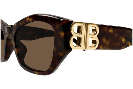 Ochelari de soare Balenciaga BB0311SK 002 Dreptunghiulari Havana