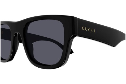 Ochelari de soare Gucci GG1427S 001 Dreptunghiulari Negri