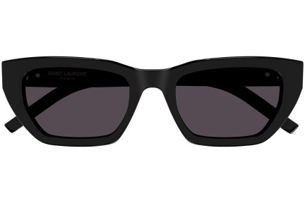 Ochelari de soare Saint Laurent SLM127/F 001 Cat Eye Negri