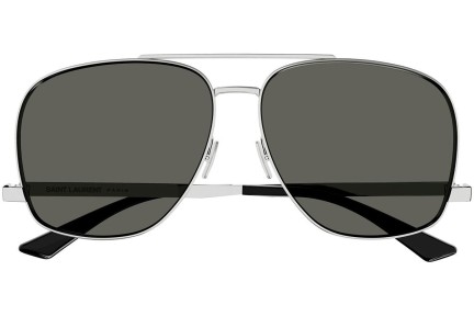 Ochelari de soare Saint Laurent SL653LEON 001 Pilot Argintii