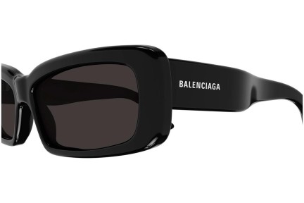 Ochelari de soare Balenciaga BB0286S 001 Dreptunghiulari Negri