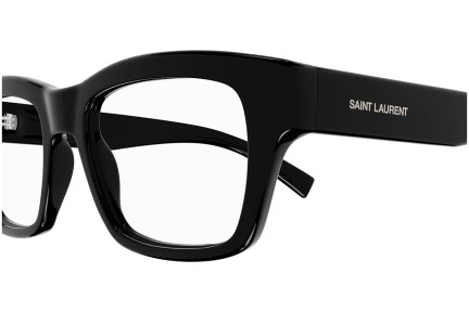 Ochelari Saint Laurent SL616 001 Dreptunghiulari Negri