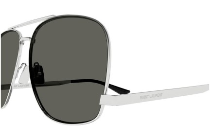 Ochelari de soare Saint Laurent SL653LEON 001 Pilot Argintii