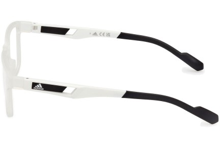 Ochelari Adidas Sport SP5056 026 Dreptunghiulari Albi