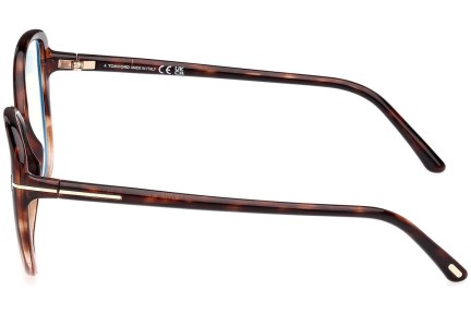 Ochelari Tom Ford FT5907-B 056 Cat Eye Havana