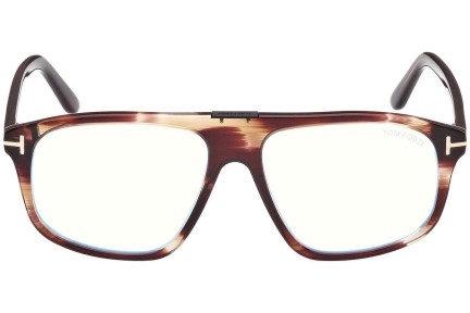 Ochelari Tom Ford FT5901-B 050 Pătrați Havana