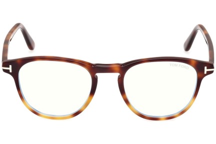 Ochelari Tom Ford FT5899-B 056 Pătrați Havana