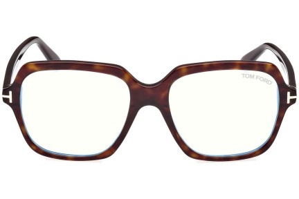 Ochelari Tom Ford FT5908-B 052 Pătrați Havana