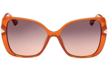 Ochelari de soare Guess GU7820 44F Oversize Portocalii