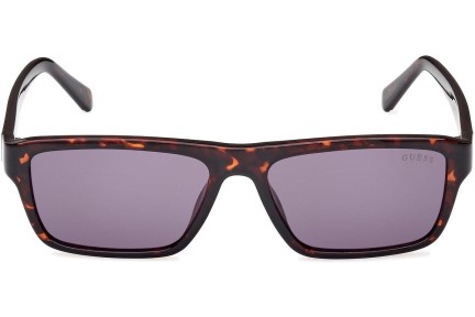 Ochelari de soare Guess GU00085 52Y Dreptunghiulari Havana