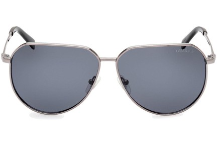 Ochelari de soare Guess GU00089 08D Polarized Pătrați Argintii