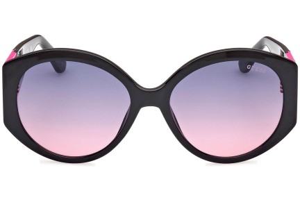 Ochelari de soare Guess GU7917 74T Rotunzi Negri