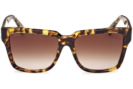 Ochelari de soare Max Mara Glimpse2 MM0078 53F Pătrați Havana