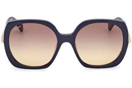 Ochelari de soare Max Mara Malibu9 MM0079 90F Pătrați Albaștri